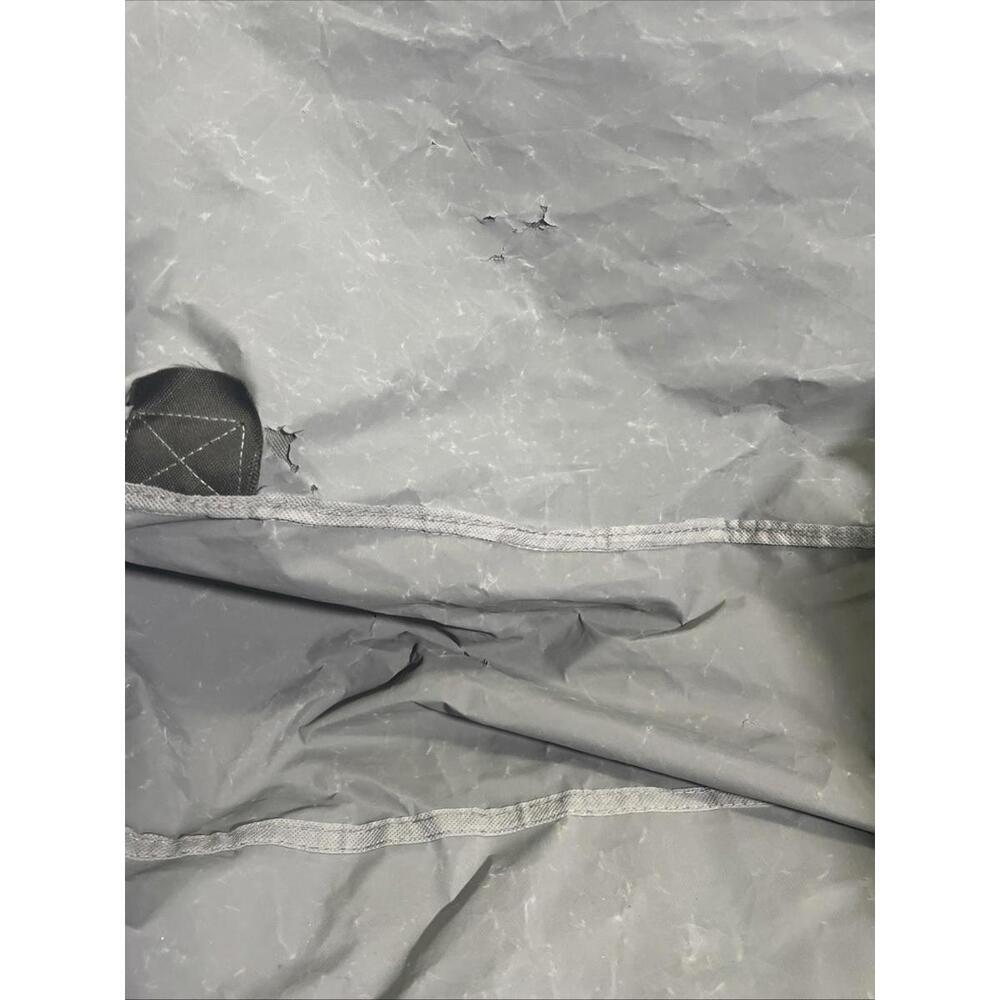 Large Rolling Duffel Bag Wheeled Travel Luggage Gray 28x13x11 Softside Large XL - Picture 7 of 9